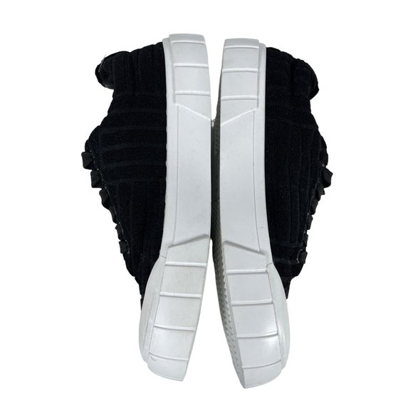 NWOT Mata Spirit Shoes Platform Sneakers Soft Fabric Black Women’s Size 8 - Picture 3 of 7